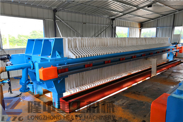 9102年，洗沙生產(chǎn)線要做暴利行業(yè)，污泥脫水選對板框壓濾機