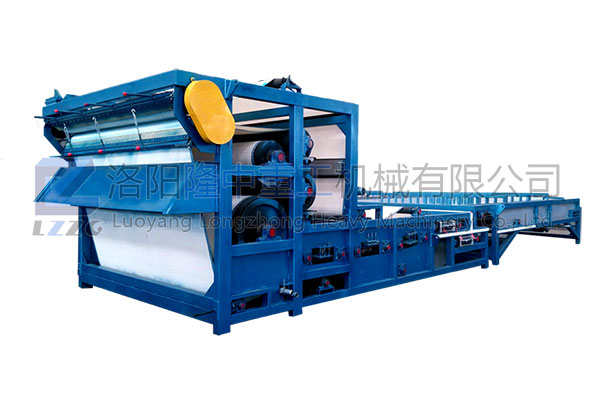 小型環保帶式壓濾機大心臟顯真功夫—環保效率兼顧